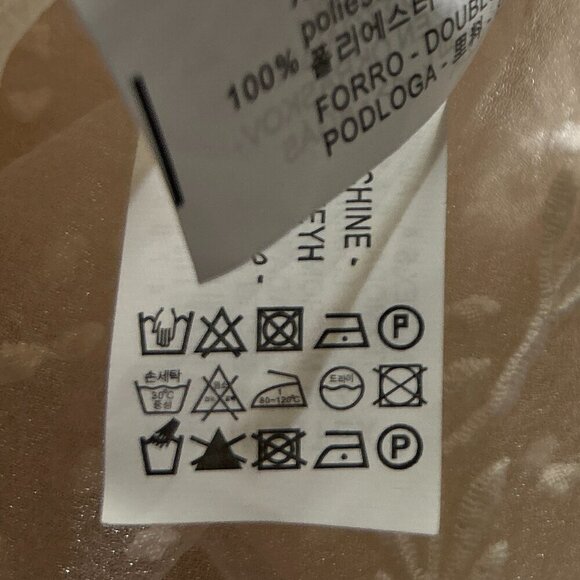 ZARA SZ XL Cream Swiss Dot Sheer Top Fairy Cottage Romantic Feminine Boho Glam - Picture 12 of 13